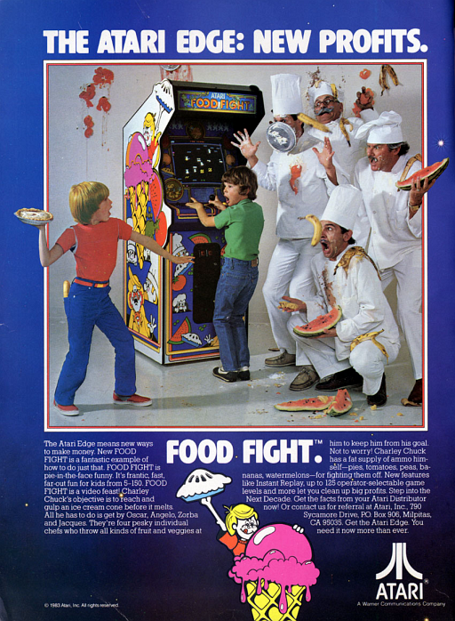 Food Fight (rev 2) Game Cover